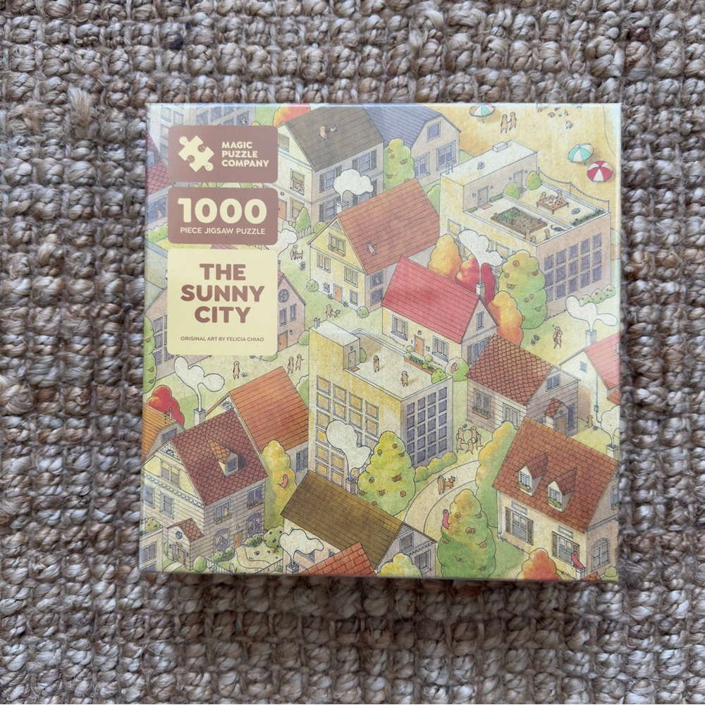 The Sunny City 1000-Piece Jigsaw Puzzle